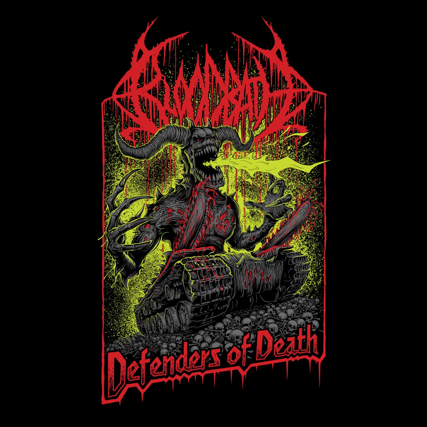 Bloodbath 'Defenders of Death Short-sleeve T-shirt
