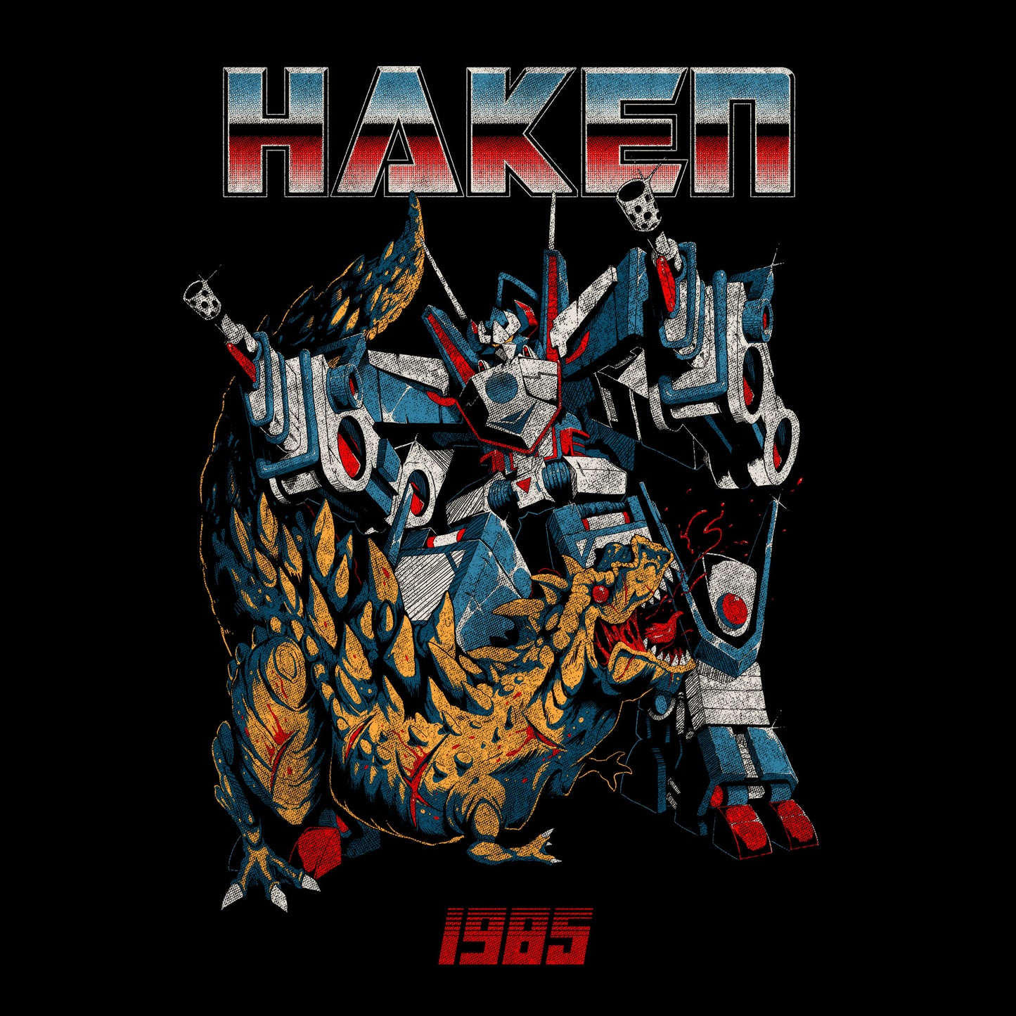 Haken 'Transformers' Short-sleeve T-shirt
