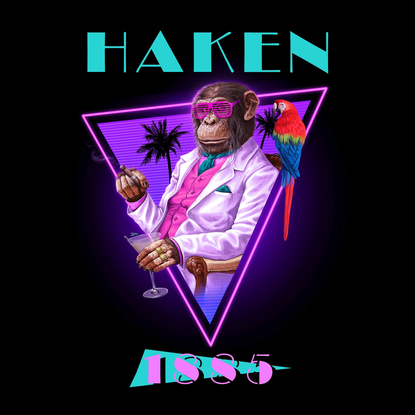 Haken '1885' Short-sleeve T-shirt