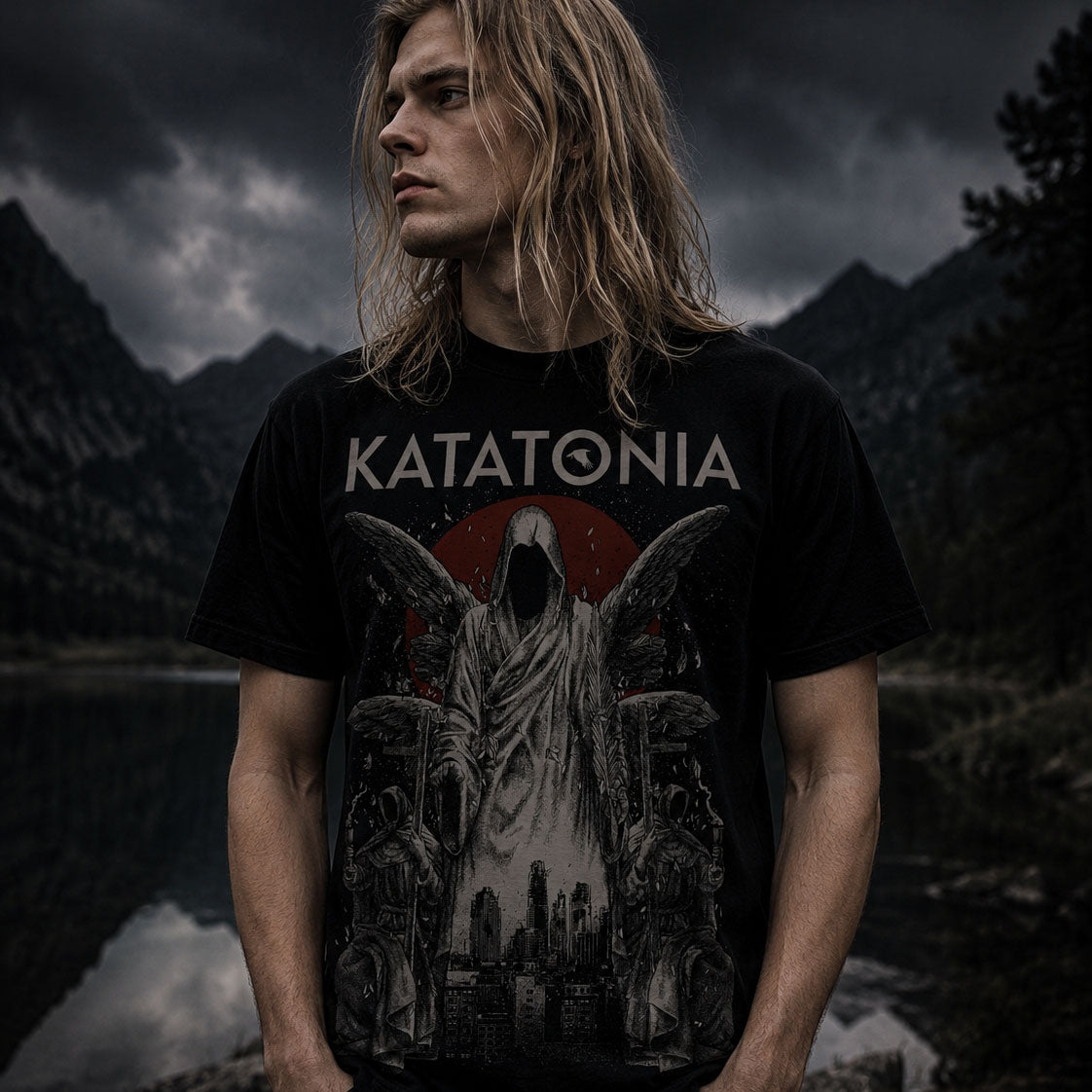 Katatonia 'Night Is The New Day' Short-sleeve T-shirt