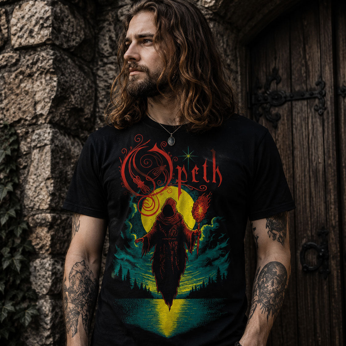 Opeth 'Under The Weeping Moon' Short-sleeve T-Shirt